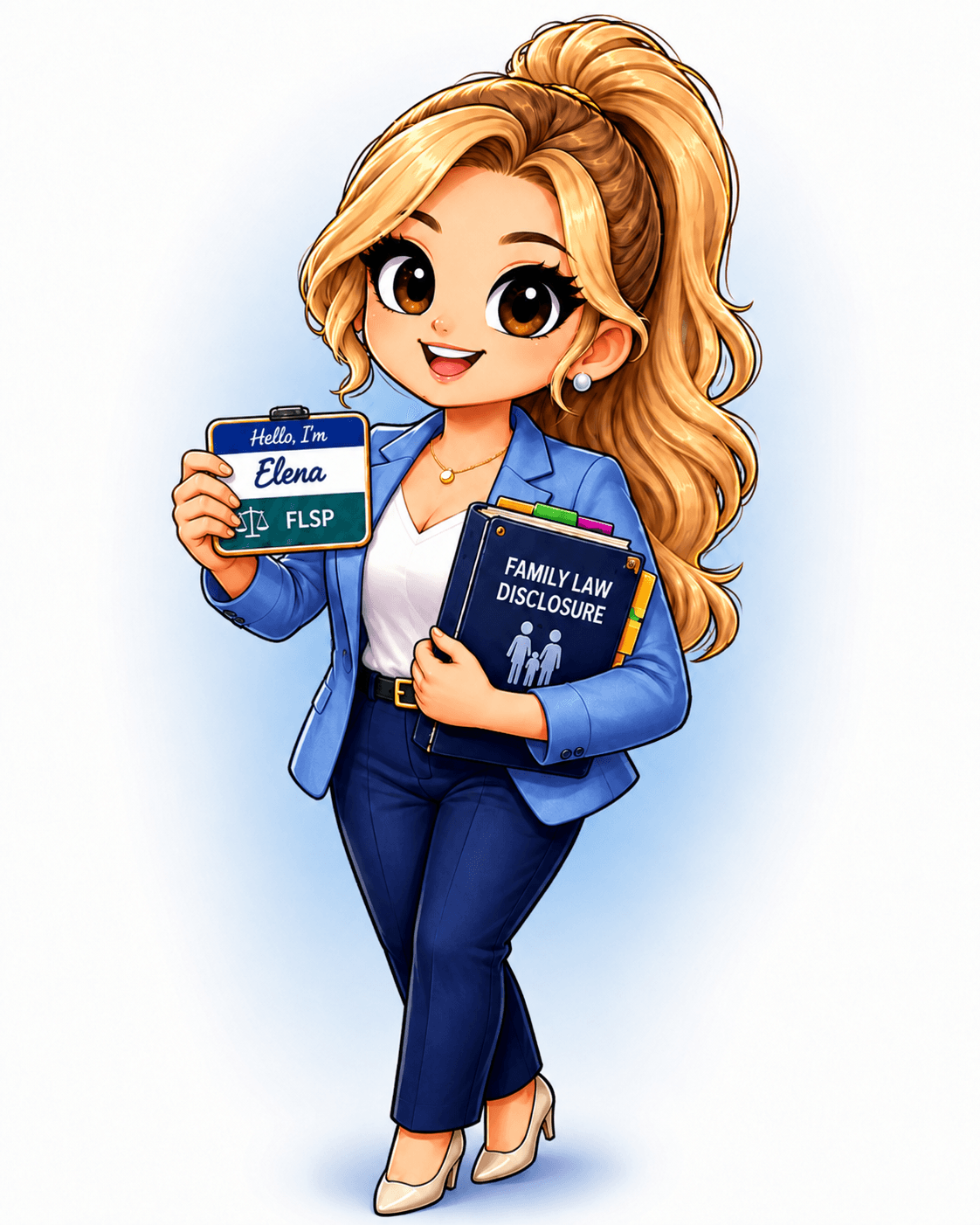 Elena, the Family Legal Services sparring persona